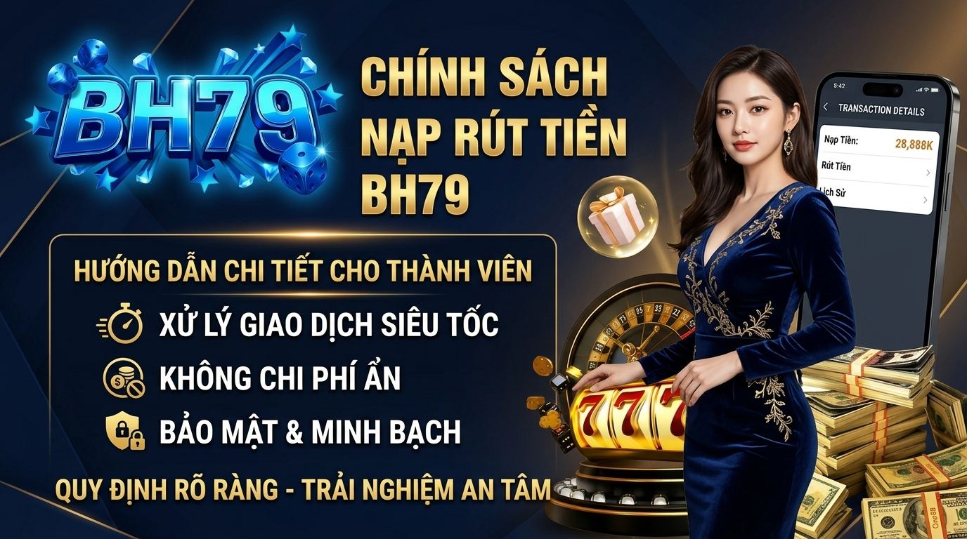 BH79 Ưu đãi mới nhất 2026 tặng code 7979K - BH 79 Bảo mật danh tính người chơi tại BH79