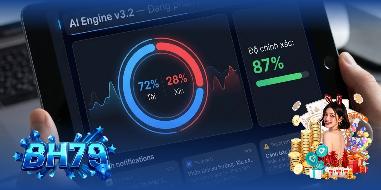 Tính năng phân tích xác suất trên app iOS