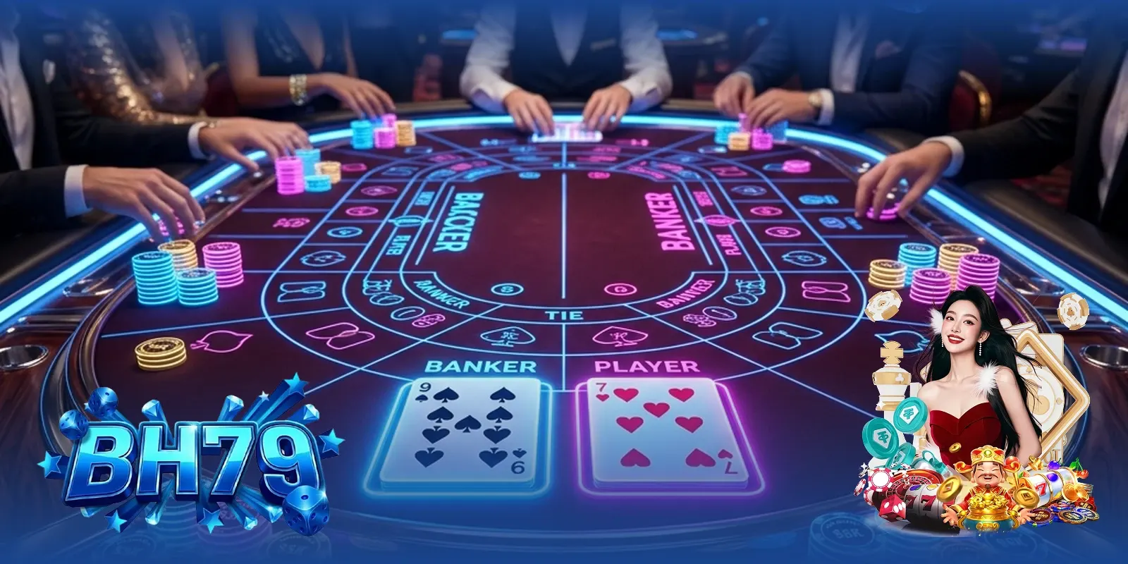 Casino BH79 — Hướng Dẫn Các Sảnh Game Bài & Cách Hoạt Động Baccarat trực tuyến BH79