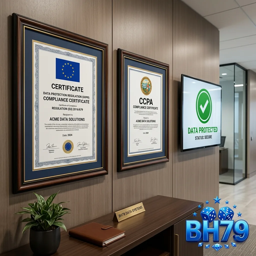 Chứng chỉ tuân thủ bảo mật quốc tế GDPR và CCPA được cấp cho hệ thống BH79