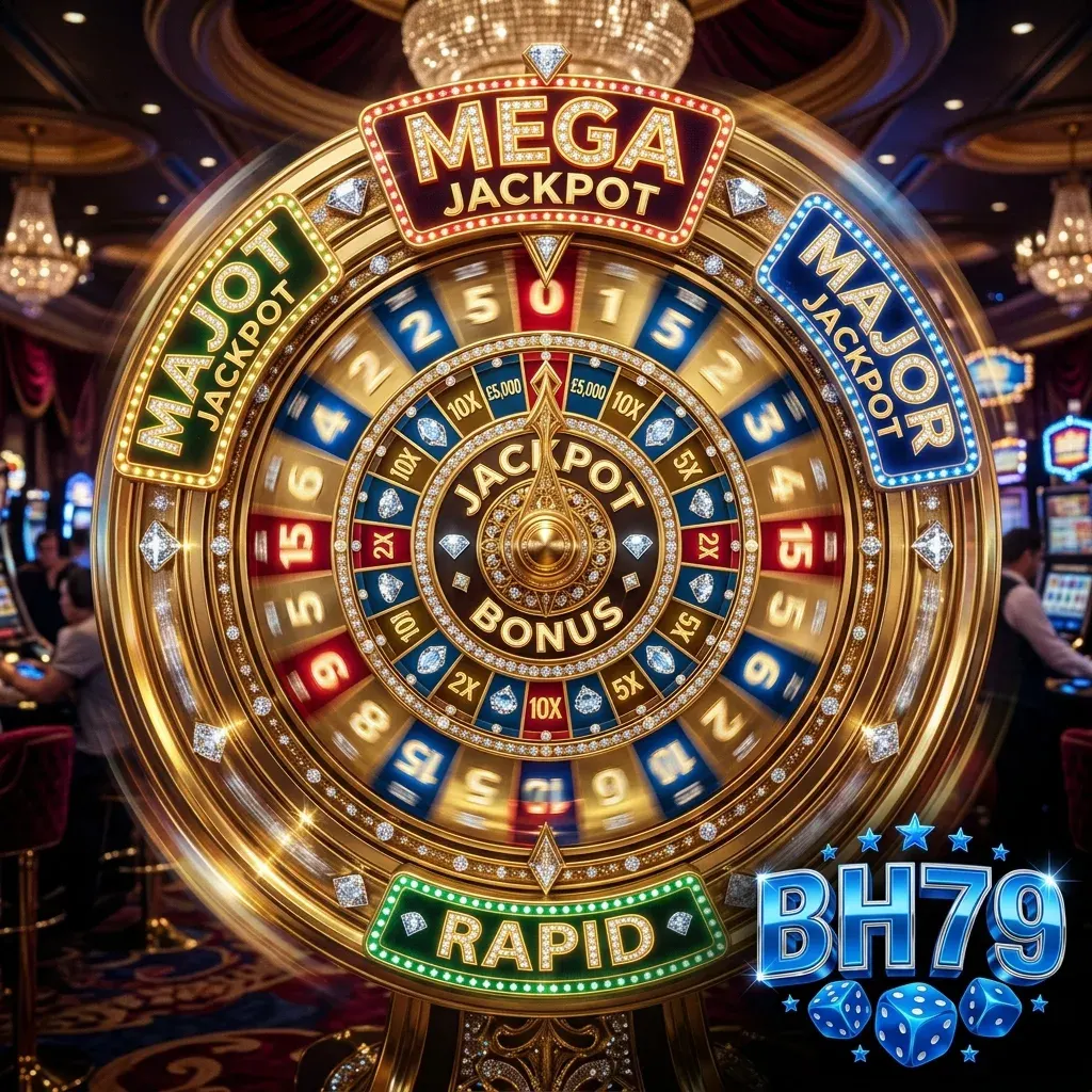 Mega Fortune BH79 — Jackpot Lũy Tiến & Cách Chơi Vòng quay Jackpot Mega Fortune BH79