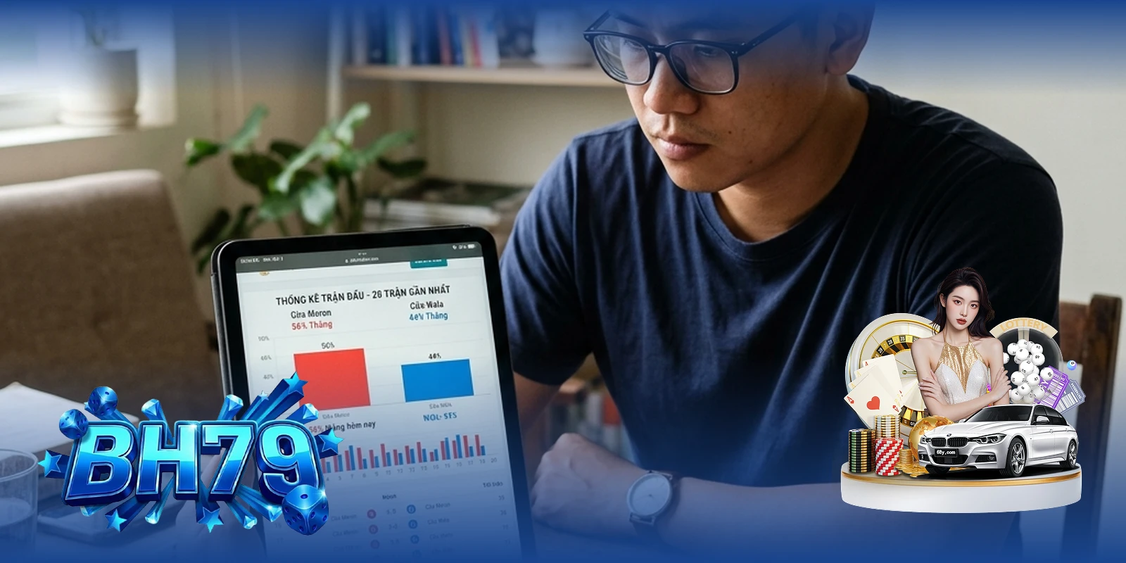 Phân tích biểu đồ thống kê kèo 95/95