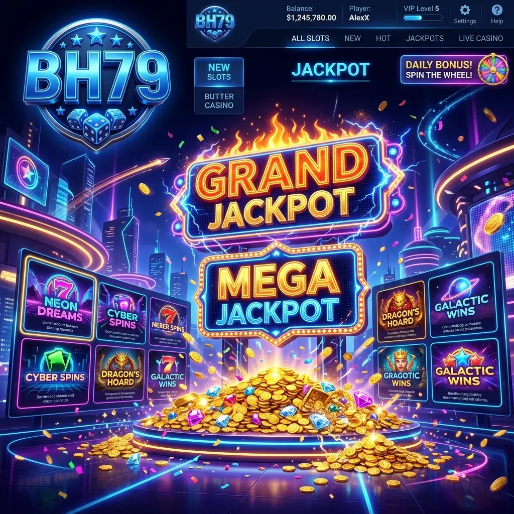 Slot Game BH79 — Cơ Chế RTP & Quỹ Thưởng Jackpot Nổ hũ BH79 — Sảnh slot game trực tuyến