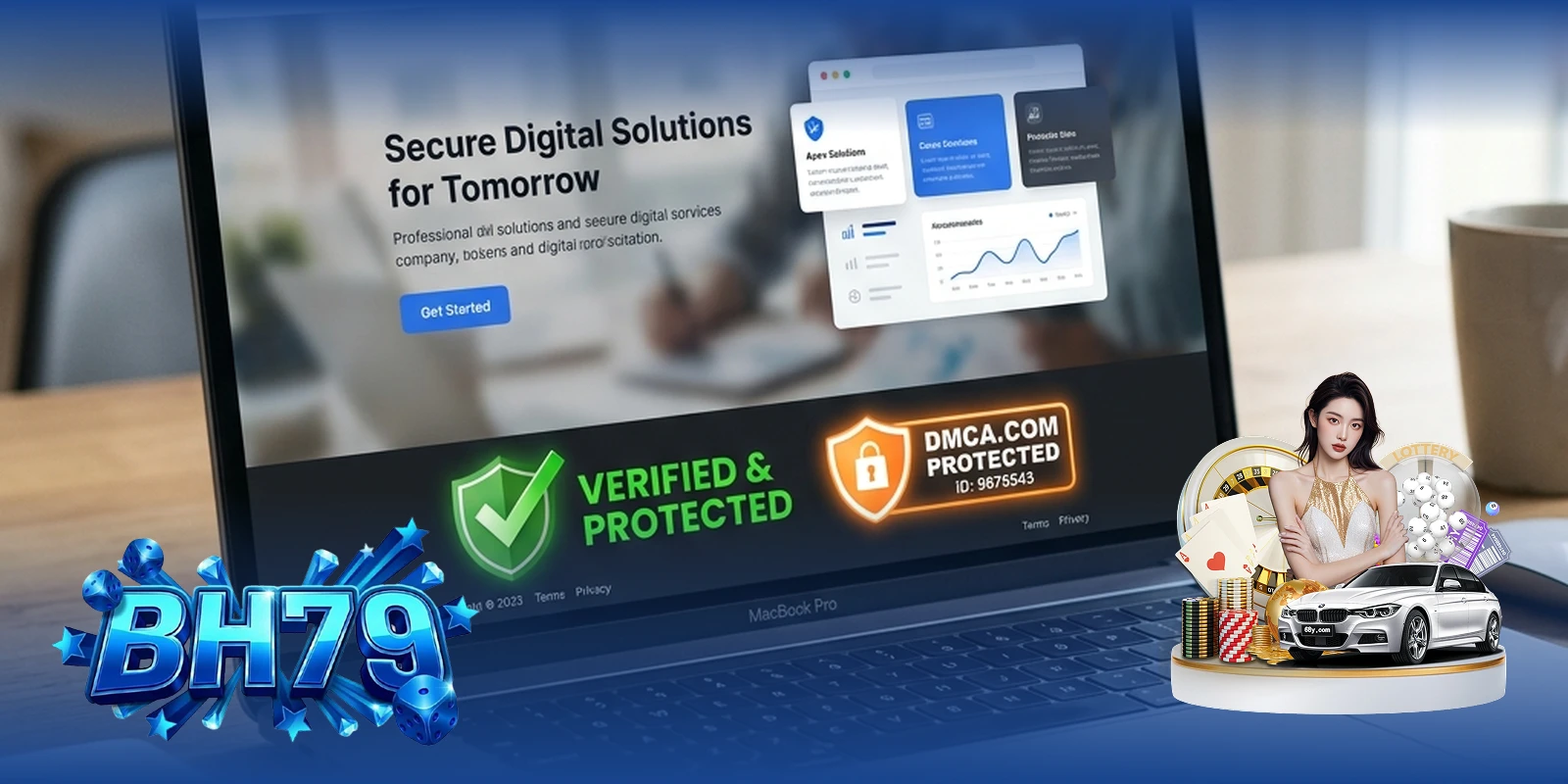 Khiếu Nại Bản Quyền DMCA BH79 — Quy Trình Báo Cáo Vi Phạm Chứng nhận DMCA Protected và logo xác thực bảo hộ nội dung số tại trang chủ BH79