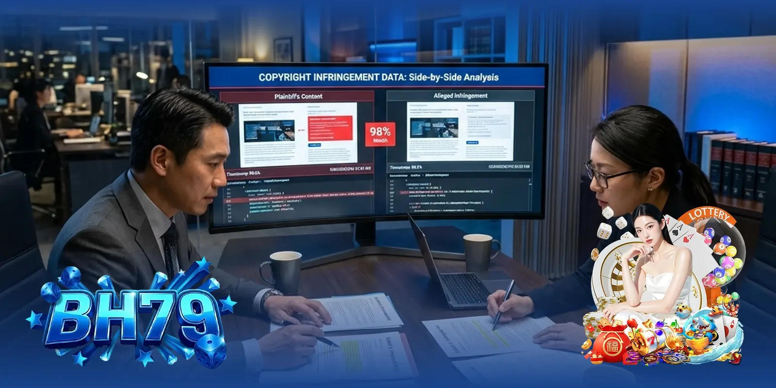 Khiếu Nại Bản Quyền DMCA BH79 — Quy Trình Báo Cáo Vi Phạm Đội ngũ pháp lý BH79 rà soát dữ liệu bản quyền và so sánh nội dung vi phạm